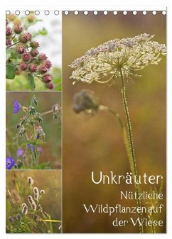 Unkräuter - Nützliche Wildpflanzen auf der Wiese (Tischkalender 2024 DIN A5 hoch), CALVENDO Monatskalender - Drachenkind-Fotografie