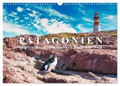 Patagonien: Impressionen vom anderen Ende der Welt (Wandkalender 2024 DIN A3 quer), CALVENDO Monatskalender - Kurz, Michael