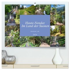 Haute-Nendaz- Im Land der Suonen (hochwertiger Premium Wandkalender 2024 DIN A2 quer), Kunstdruck in Hochglanz
