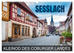 Seßlach - Kleinod des Coburger Landes (Wandkalender 2024 DIN A3 quer), CALVENDO Monatskalender - Thoermer, Val