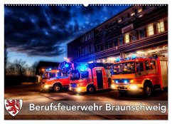 Berufsfeuerwehr Braunschweig (Wandkalender 2024 DIN A2 quer), CALVENDO Monatskalender - Will, Markus