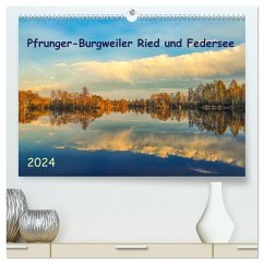 Pfrunger-Burgweiler Ried und Federsee (hochwertiger Premium Wandkalender 2024 DIN A2 quer), Kunstdruck in Hochglanz - Horn, Christine