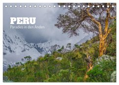Peru - Paradies in den Anden (Tischkalender 2024 DIN A5 quer), CALVENDO Monatskalender