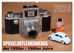 Spiegelreflexkameras der 1950er-1980er Jahre (Wandkalender 2024 DIN A2 quer), CALVENDO Monatskalender