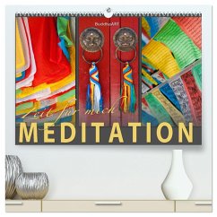 MEDITATION Zeit für mich (hochwertiger Premium Wandkalender 2024 DIN A2 quer), Kunstdruck in Hochglanz - BuddhaART
