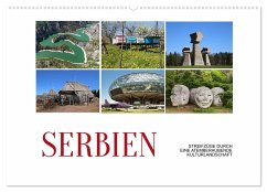 Serbien - Streifzüge durch eine atemberaubende Kulturlandschaft (Wandkalender 2024 DIN A2 quer), CALVENDO Monatskalender
