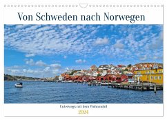 Von Schweden nach Norwegen mit dem Wohnmobil unterwegs (Wandkalender 2024 DIN A3 quer), CALVENDO Monatskalender