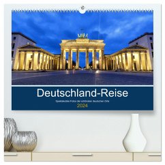 Deutschland-Reise (hochwertiger Premium Wandkalender 2024 DIN A2 quer), Kunstdruck in Hochglanz