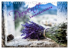 Provence - Lavendelblüte (Wandkalender 2024 DIN A4 quer), CALVENDO Monatskalender