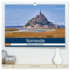 Traumreisen Normandie (hochwertiger Premium Wandkalender 2024 DIN A2 quer), Kunstdruck in Hochglanz