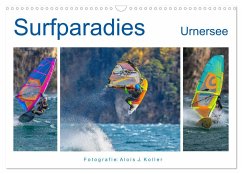 Surfparadies Urnersee (Wandkalender 2024 DIN A3 quer), CALVENDO Monatskalender