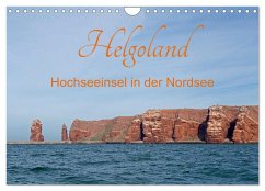 Helgoland - Hochseeinsel in der Nordsee (Wandkalender 2024 DIN A4 quer), CALVENDO Monatskalender