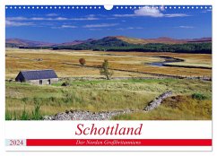 Schottland - Der Norden Großbritanniens (Wandkalender 2024 DIN A3 quer), CALVENDO Monatskalender - Pantke, Reinhard