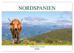 Nordspanien - Wunderschönes Asturien (Wandkalender 2024 DIN A2 quer), CALVENDO Monatskalender - pixs:sell