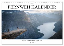 Fernweh Kalender (Wandkalender 2024 DIN A4 quer), CALVENDO Monatskalender - Schaarschmidt, Christoph