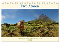 Pico Azoren - Vulkanisch geprägte Trauminsel im Atlantik (Tischkalender 2024 DIN A5 quer), CALVENDO Monatskalender