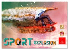 Sport Explosion (Wandkalender 2024 DIN A2 quer), CALVENDO Monatskalender