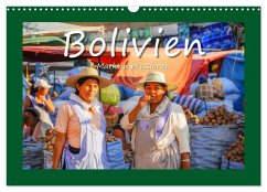 Bolivien - Marktimpressionen (Wandkalender 2024 DIN A3 quer), CALVENDO Monatskalender - Hackstein, Bettina