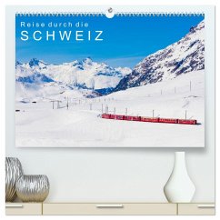 Reise durch die SCHWEIZ (hochwertiger Premium Wandkalender 2024 DIN A2 quer), Kunstdruck in Hochglanz - Dieterich, Werner
