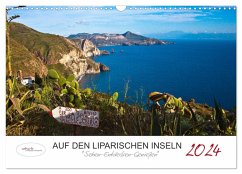 Auf den Liparischen Inseln (Wandkalender 2024 DIN A3 quer), CALVENDO Monatskalender