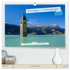 Vinschgau & Ortleralpen (hochwertiger Premium Wandkalender 2024 DIN A2 quer), Kunstdruck in Hochglanz - A. R. Langlotz, Markus
