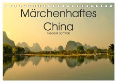Märchenhaftes China (Tischkalender 2024 DIN A5 quer), CALVENDO Monatskalender