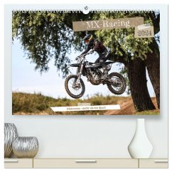 MX-Racing 2024 (hochwertiger Premium Wandkalender 2024 DIN A2 quer), Kunstdruck in Hochglanz