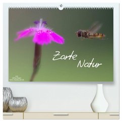 Zarte Natur 2024 (hochwertiger Premium Wandkalender 2024 DIN A2 quer), Kunstdruck in Hochglanz