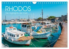 Rhodos - Die Highlights der Insel (Wandkalender 2024 DIN A4 quer), CALVENDO Monatskalender - Jastram, Thomas / Jastram, Elisabeth