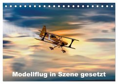 Modellflug in Szene gesetzt (Tischkalender 2024 DIN A5 quer), CALVENDO Monatskalender - Gödecke, Dieter