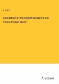 Calculations of the English Measures and Prices of Sawn Wood