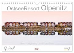 Ostseeresort Olpenitz (Wandkalender 2024 DIN A4 quer), CALVENDO Monatskalender