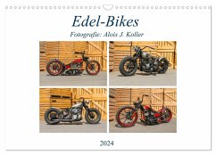 Edel-Bikes 2024 (Wandkalender 2024 DIN A3 quer), CALVENDO Monatskalender - Koller, Alois J.