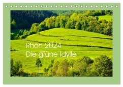 Rhön 2024 Die grüne Idylle (Tischkalender 2024 DIN A5 quer), CALVENDO Monatskalender