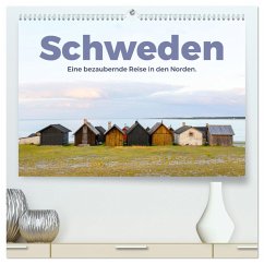 Schweden - Eine bezaubernde Reise in den Norden. (hochwertiger Premium Wandkalender 2024 DIN A2 quer), Kunstdruck in Hochglanz - Lederer, Benjamin