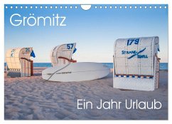 Grömitz - Ein Jahr Urlaub (Wandkalender 2024 DIN A4 quer), CALVENDO Monatskalender