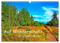 Auf Wanderschaft in Deutschland (Wandkalender 2024 DIN A3 quer), CALVENDO Monatskalender