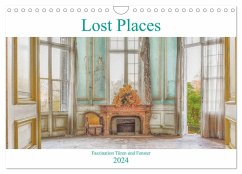 Lost Places - Faszination Türen und Fenster (Wandkalender 2024 DIN A4 quer), CALVENDO Monatskalender