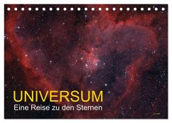 Universum - Eine Reise zu den Sternen (Tischkalender 2024 DIN A5 quer), CALVENDO Monatskalender