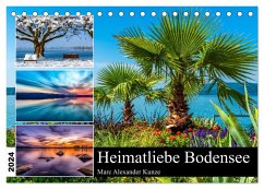 Heimatliebe Bodensee (Tischkalender 2024 DIN A5 quer), CALVENDO Monatskalender