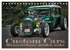 Custom Cars - Männerträume werden wahr (Tischkalender 2024 DIN A5 quer), CALVENDO Monatskalender