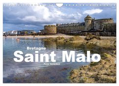 Bretagne - Saint Malo (Wandkalender 2024 DIN A4 quer), CALVENDO Monatskalender