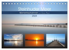Steinhuder Meer, Momentaufnahmen von Christine Bienert (Tischkalender 2024 DIN A5 quer), CALVENDO Monatskalender