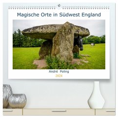 Magische Orte in Südwest England (hochwertiger Premium Wandkalender 2024 DIN A2 quer), Kunstdruck in Hochglanz