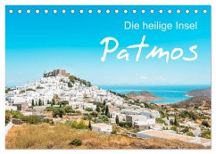 Patmos - Die heilige Insel (Tischkalender 2024 DIN A5 quer), CALVENDO Monatskalender - Jastram, Thomas / Jastram, Elisabeth