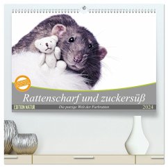 Rattenscharf und zuckersüß (hochwertiger Premium Wandkalender 2024 DIN A2 quer), Kunstdruck in Hochglanz - Nilson, Thorsten
