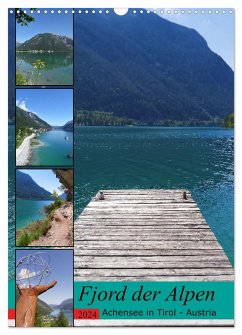 Fjord der Alpen. Achensee in Tirol - Austria (Wandkalender 2024 DIN A3 hoch), CALVENDO Monatskalender