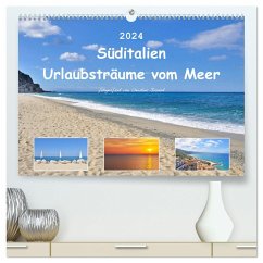 Süditalien - Urlaubsträume vom Meer (hochwertiger Premium Wandkalender 2024 DIN A2 quer), Kunstdruck in Hochglanz - Bienert, Christine
