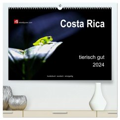 Costa Rica tierisch gut 2024 (hochwertiger Premium Wandkalender 2024 DIN A2 quer), Kunstdruck in Hochglanz - Bergwitz, Uwe