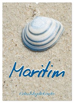 Maritim - Geburtstagskalender (Wandkalender 2024 DIN A2 hoch), CALVENDO Monatskalender